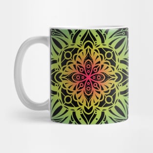 Chakra Color Mandala Art Mug